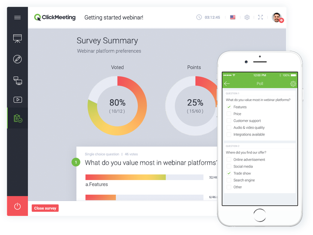 ClickMeeting screenshot 2