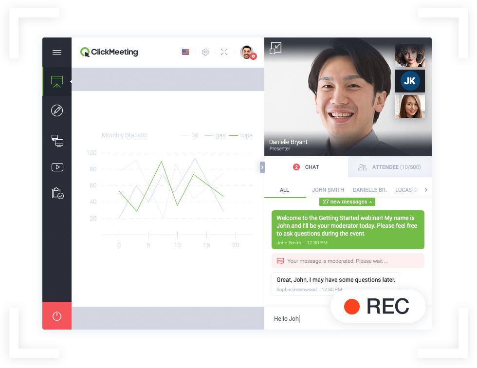 ClickMeeting screenshot 4