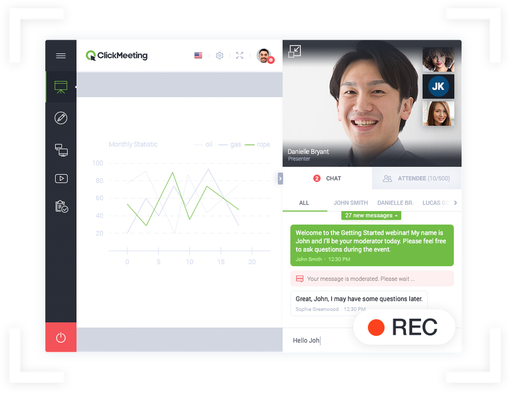ClickMeeting screenshot 5