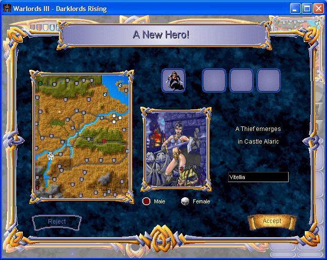 Warlords III heroine