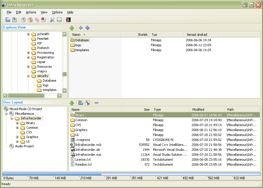 InfraRecorder screenshot 2