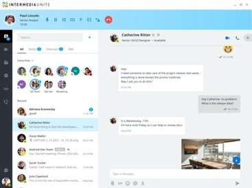 Intermedia Unite screenshot 3