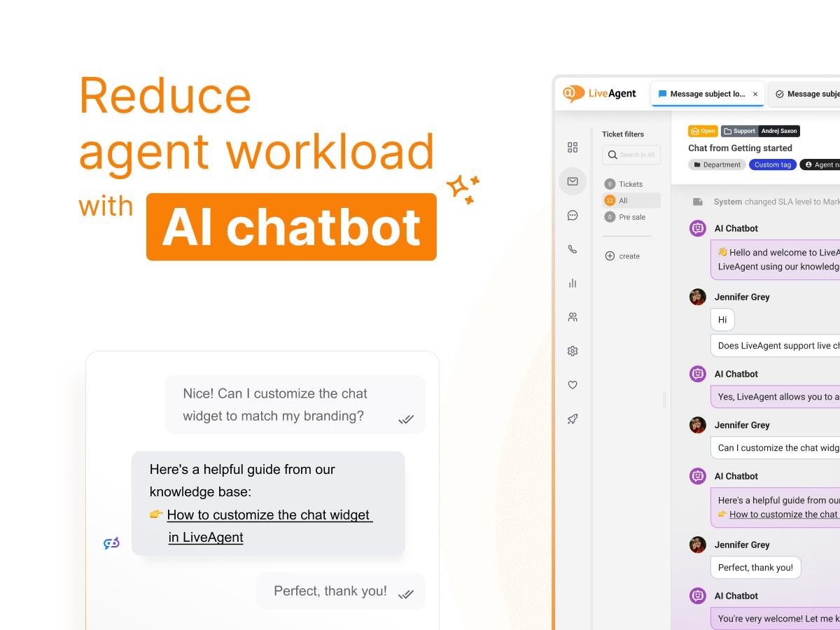 Screenshot of LiveAgent