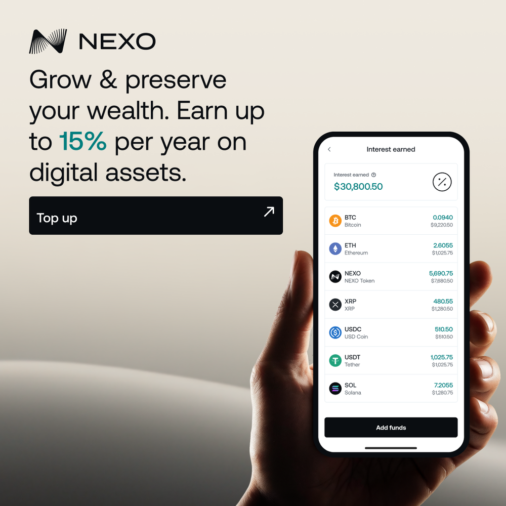 Screenshot of Nexo