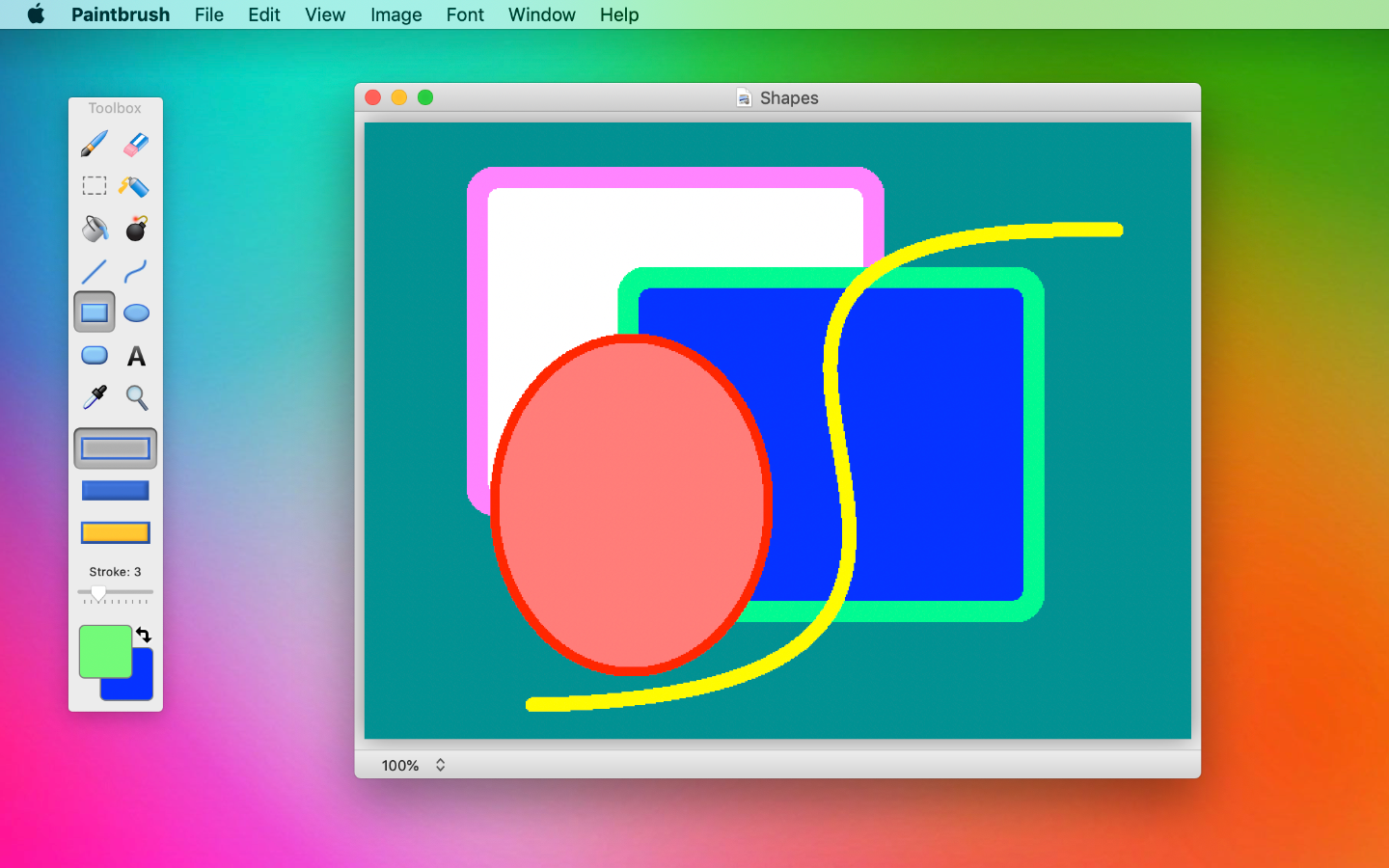 Shapes, lines, curves, and more