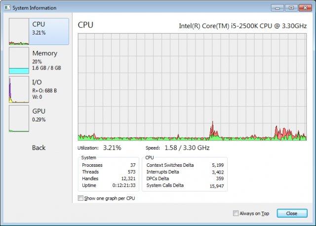 System Information window