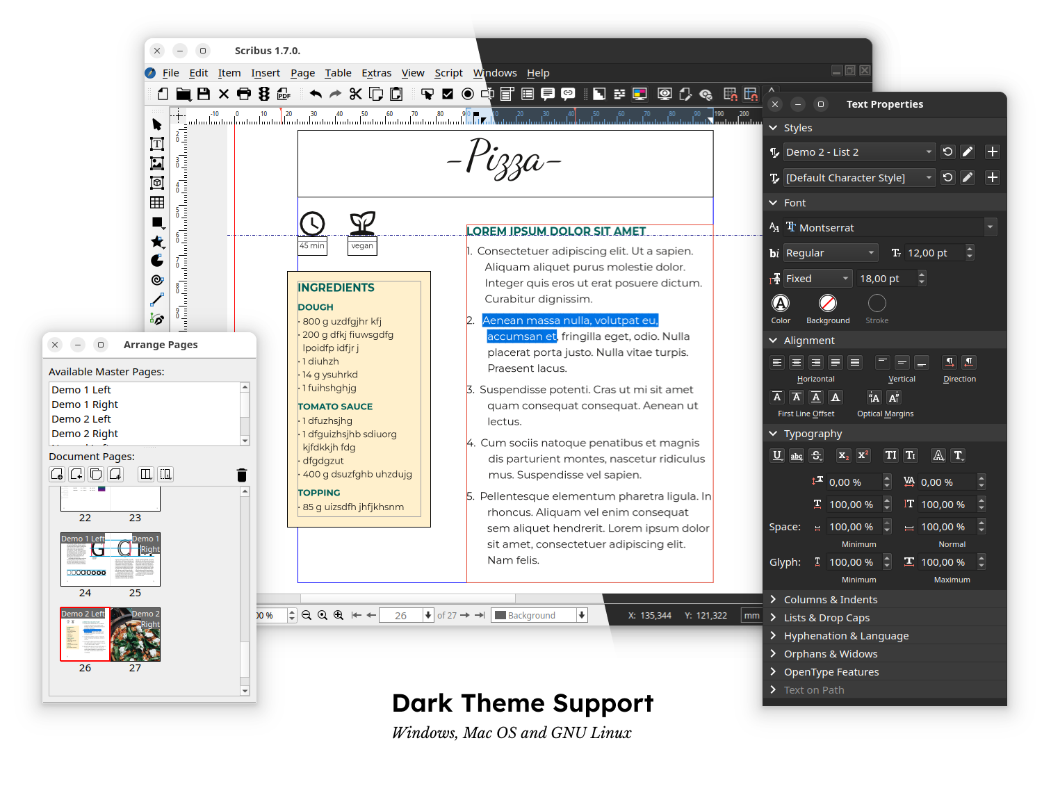 Scribus 1.7.0